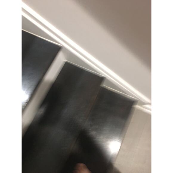 Kate Spade New York Chain Leather Sling Shoulder Bag Metallic Logo Hardware - Picture 7 of 8